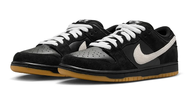 Nike SB Dunk Low Pro Black White Gum