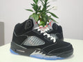 Air Jordan 5 Retro Black Silver