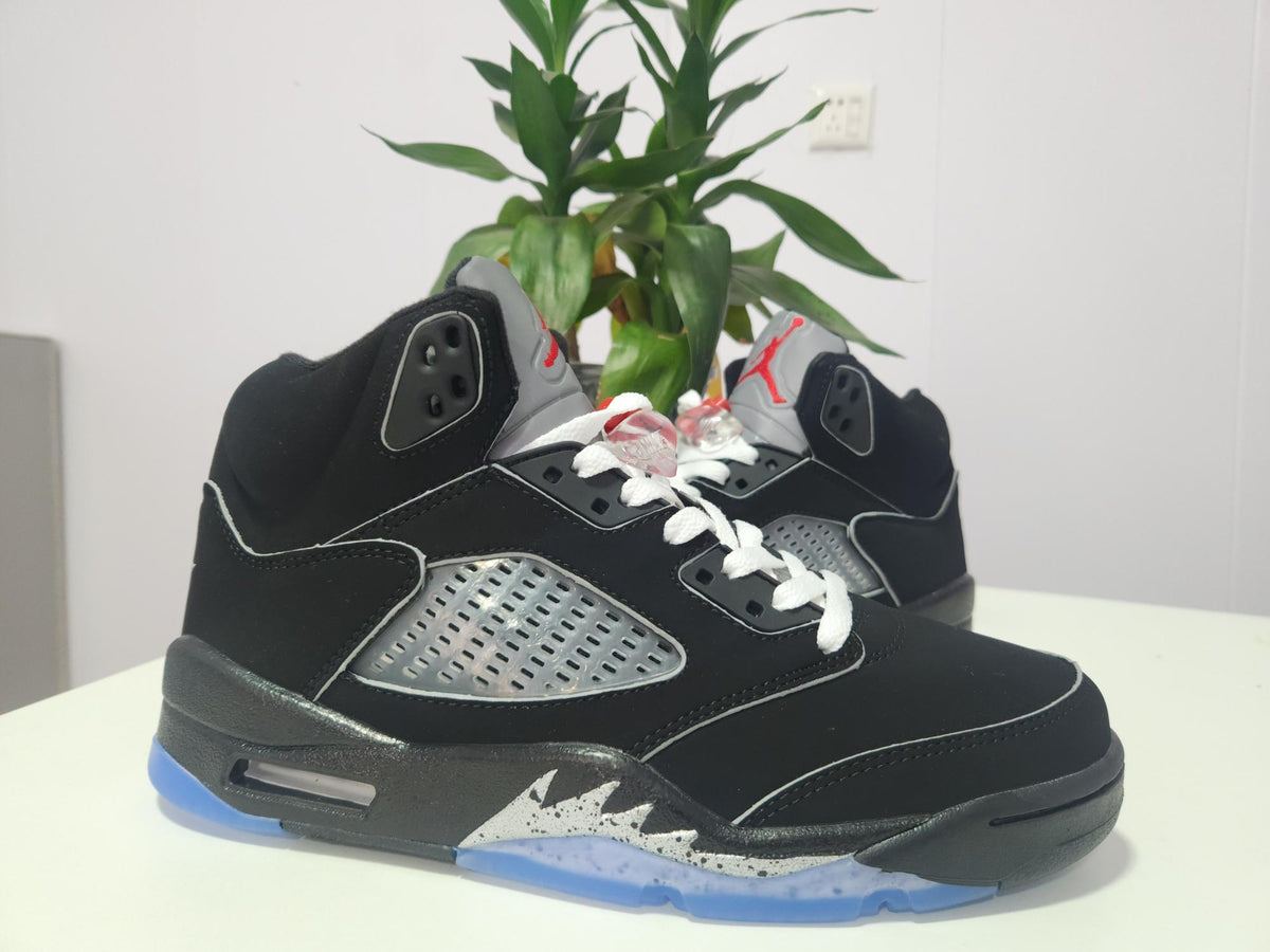 Air Jordan 5 Retro Black Silver