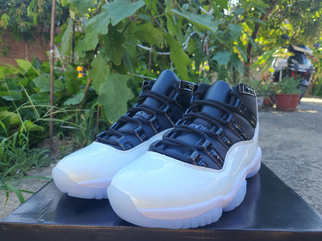 Air Jordan 11 White Black