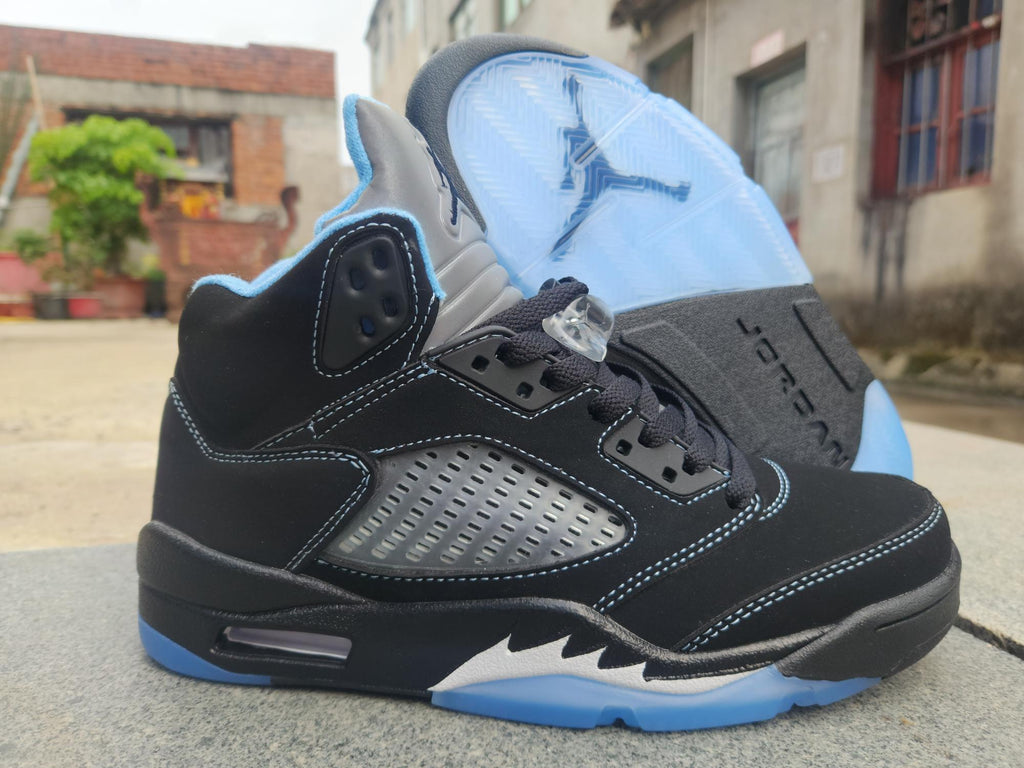 Air Jordan 5 Retro Black University Blue