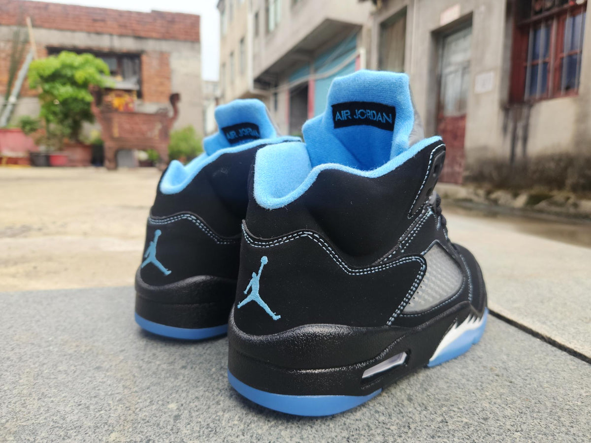 Air Jordan 5 Retro Black University Blue