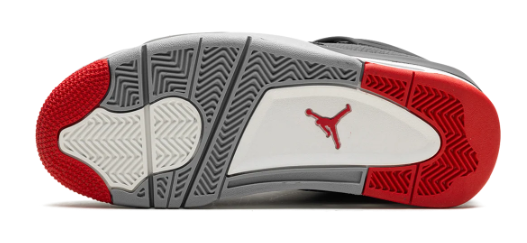 Air Jordan 4 GS Bred Reimagined Sneakers | FQ8213-006
