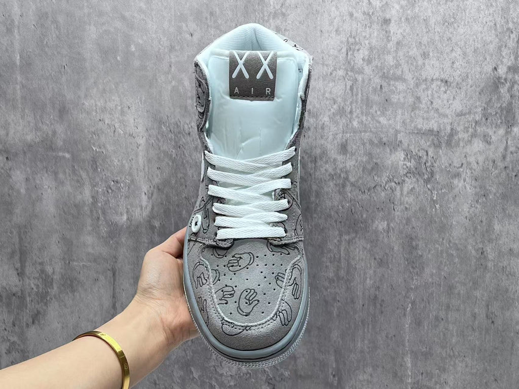 Air Jordan 1 Retro Angel – Grey High-Top Sneakers
