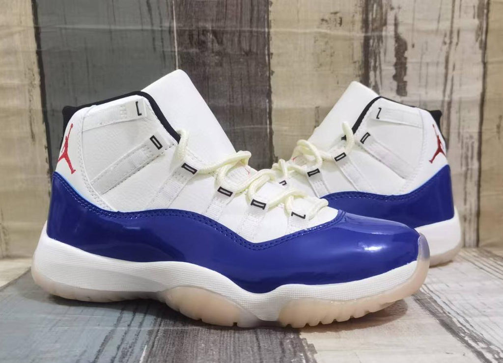 Air Jordan 11 Retro White Blue Red