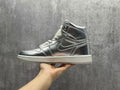 Air Jordan 1 Metallic Silver High-Top Sneakers