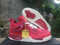 Air Jordan 4 Retro Sneakers – Black & Pink